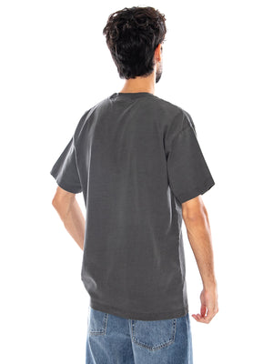 S/S VISTA T-SHIRT BLACK - Maglietta Girocollo Uomo Nera I030780 89GD CARHARTT WIP 