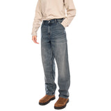Single Knee Pant Blue, Worn used wash - Pantalones Denim Jeans Hombre Azul Hombre CARHARTT WIP