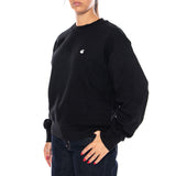 W' CASEY SWEATSHIRT BLACK / SILVER - Sudadera Cuello Redondo Mujer Negra Mujer CARHARTT WIP