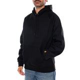 HOODED CHASE SWEAT BLACK / GOLD - Sudadera con Capucha Hombre Negra Carhartt WIP