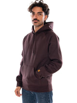 CARHARTT WIP HOODED CHASE SWEAT PALISANDER / GOLD - Sudadera con Capucha Hombre Marrón Hombre CARHARTT WIP