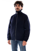 Carhartt WIP Banley Sweater Jacket Dark Navy - Chaqueta de Punto para Hombre Azul Navy Oscuro Hombre CARHARTT WIP