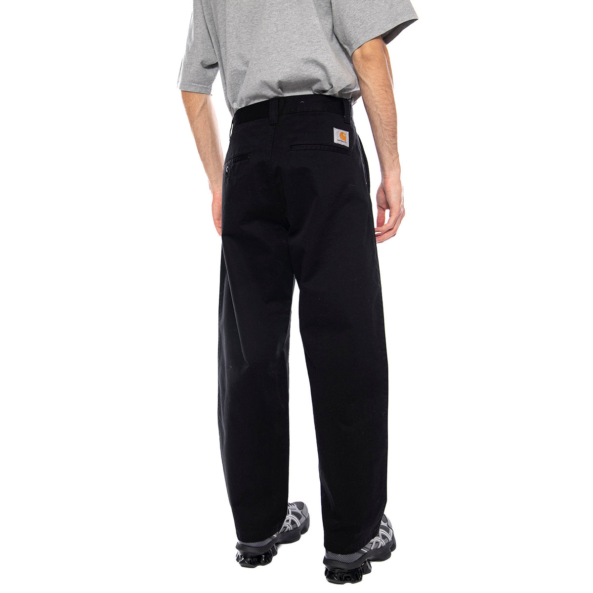 BRADY PANT BLACK - Pantaloni Uomo Neri I035655 8906 CARHARTT WIP 