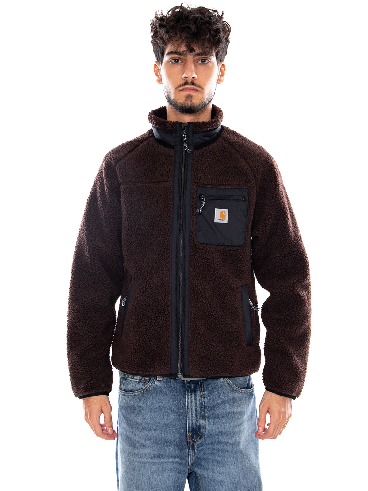 PRENTIS LINER PALISANDER / BLACK - Giacca Uomo Marrone I035696 3ANXX CARHARTT WIP 