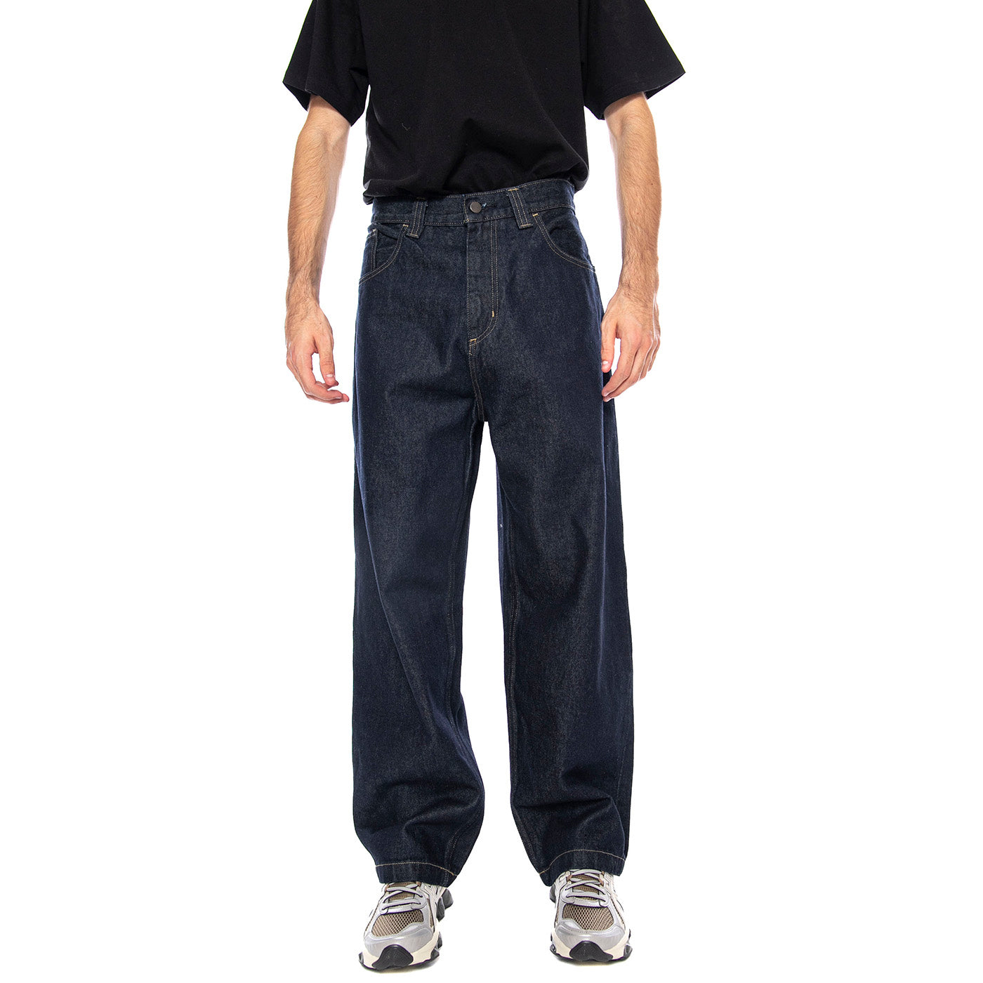 Brandon Pant Blue Rinsed - Pantaloni Denim Jeans Uomo Blu I035893 0102 CARHARTT WIP 