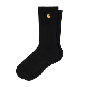 CARHARTT WIP CHASE SOCKS BLACK - Calzini Neri I036747 00FXX CARHARTT WIP 