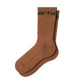CALCETINES CARHARTT WIP H BROWN / BLACK - Calcetines Marrones ACCESORIOS CARHARTT WIP