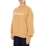 W' PAINTER SWEAT DUSTY H BROWN - Sudadera Cuello Redondo Mujer Marrón Mujer CARHARTT WIP