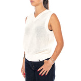 W' STOCKTON VEST WHITE - Chaleco Mujer Blanco CARHARTT WIP