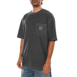 S/S LOOSE POCKET T-SHIRT BLACK - Camiseta Cuello Redondo Hombre Negro Hombre CARHARTT WIP