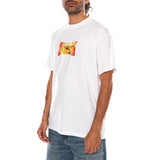 S/S ROAD SIDE SNACK T-SHIRT WHITE - T-Shirt Girocollo Uomo Bianca Uomo CARHARTT WIP