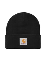 CARHARTT WIP SHORT WATCH HAT BLACK - Gorro de Cuffia Negro ACCESORIOS CARHARTT WIP