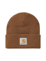 CARHARTT WIP SHORT WATCH HAT HAMILTON BROWN - Gorro Beanie Marrón ACCESORIOS CARHARTT WIP