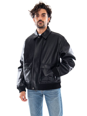 ARIZONA JACKET BLACK - Giacca Uomo Nera I036997 89XX CARHARTT WIP 