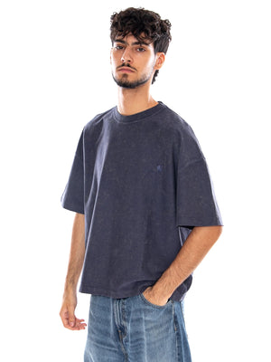 S/S LAMBERT T-SHIRT DARK NAVY - Maglietta Girocollo Uomo Blu I037016 1CFQ CARHARTT WIP 