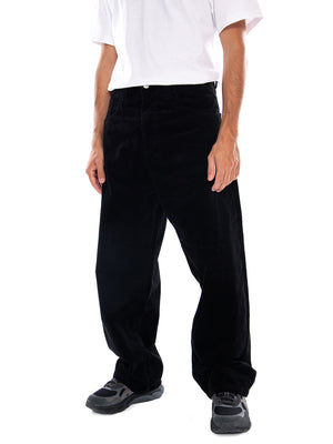Brandon Pant Black Rinsed - Pantaloni Uomo Neri I037063 8902 CARHARTT WIP 