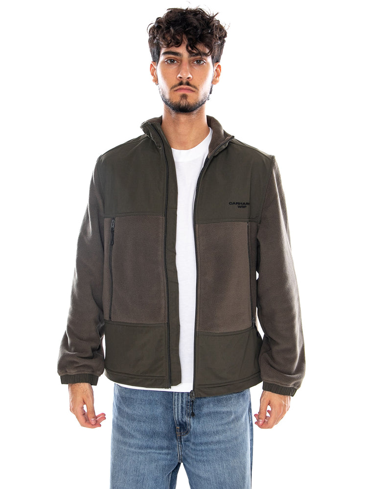 EDMORE JACKET CYPRESS / BLACK - Giacca Uomo Verde I037138 00PXX CARHARTT WIP 
