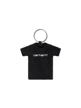 MINI SCRIPT T-SHIRT KEYCHAIN BLACK - Portachiavi Negro ACCESORIOS CARHARTT WIP