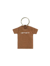 MINI SCRIPT T-SHIRT KEYCHAIN HAMILTON BROWN - Llavero Marrón  ACCESORIOS CARHARTT WIP