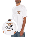 S/S COFFEE BREAK T-SHIRT - Camiseta Cuello Redondo Hombre Blanca Hombre CARHARTT WIP
