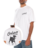 S/S PUP T-SHIRT - Camiseta Cuello Redondo Hombre Blanca Hombre CARHARTT WIP