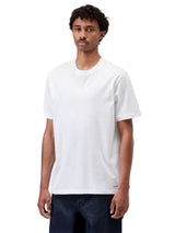 SET CARHARTT WIP STANDARD CREW NECK 2 PACK T-SHIRT WHITE / WHITE - Lote de Dos Camisetas Cuello Redondo Hombre Blancas Hombre CARHARTT WIP