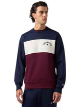 CREWNECK SWEATSHIRT NAVY - Felpa Girocollo Hombre Azul Marino CHAMPION