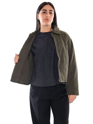 Compañía Fantástica Jacket Green - Giacca Donna Verde 63C/11073 GRN COMPANIA FANTASTICA 