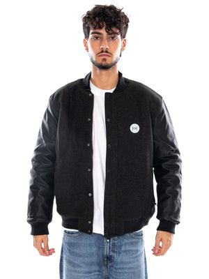 CORPORATE BOMBER BLACK - Giacca Bomber Uomo Nera JK646 JO DOLLY NOIRE 