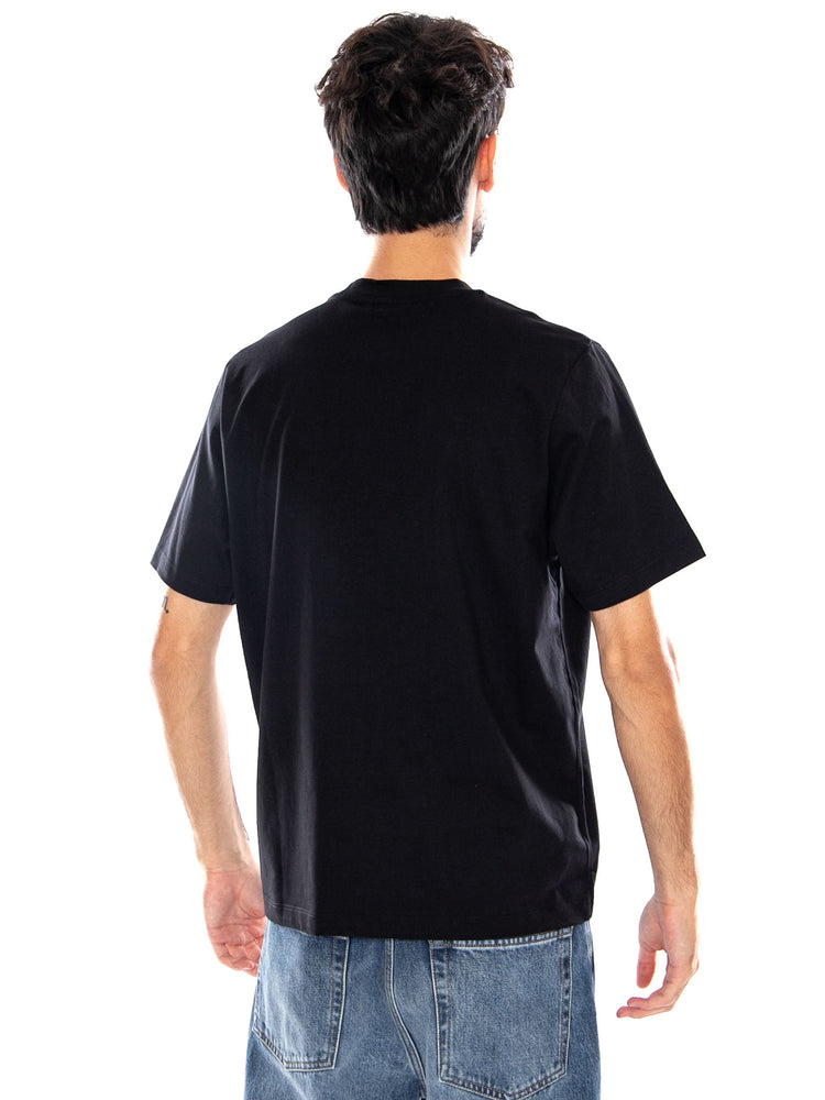 CERBERUS TEE BLACK - Maglietta Girocollo Uomo Nera TS1298 T4 DOLLY NOIRE 