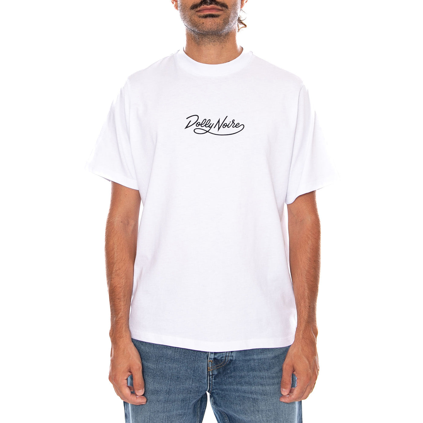 DOLLY NOIRE TEE WHITE - Maglietta Girocollo Uomo Bianca TS804 T4 DOLLY NOIRE 