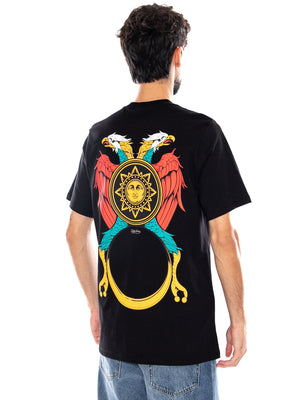 ASSO DI DENARI TEE BLACK - Maglietta Girocollo Uomo Nera TS916 TT DOLLY NOIRE 