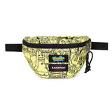 SPRINGER ALLOVER YELLOW SPONGEBOB - Riñonera Amarilla / Multicolor  ACCESORIOS EASTPAK