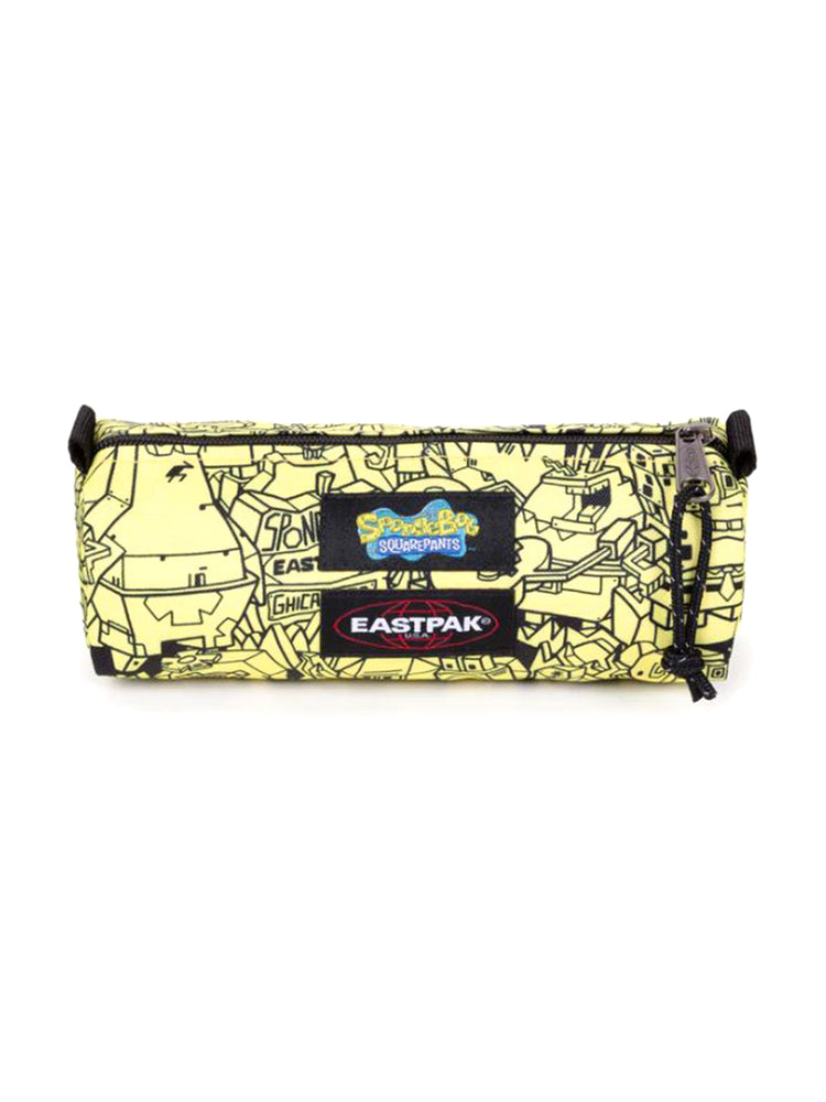 EASTPAK BENCHMARK SINGLE ALL OVER YELLOW - Astuccio Giallo EK000372 E0A1 EASTPAK 