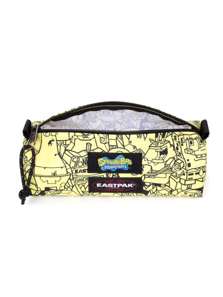 EASTPAK BENCHMARK SINGLE ALL OVER YELLOW - Astuccio Giallo EK000372 E0A1 EASTPAK 