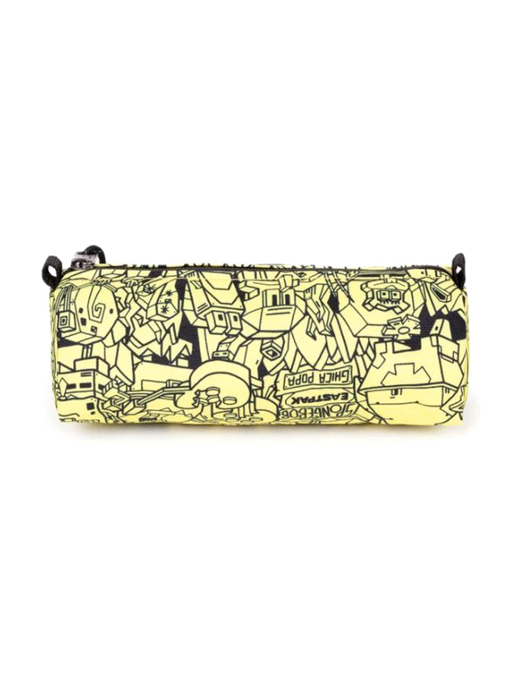 EASTPAK BENCHMARK SINGLE ALL OVER YELLOW - Astuccio Giallo EK000372 E0A1 EASTPAK 