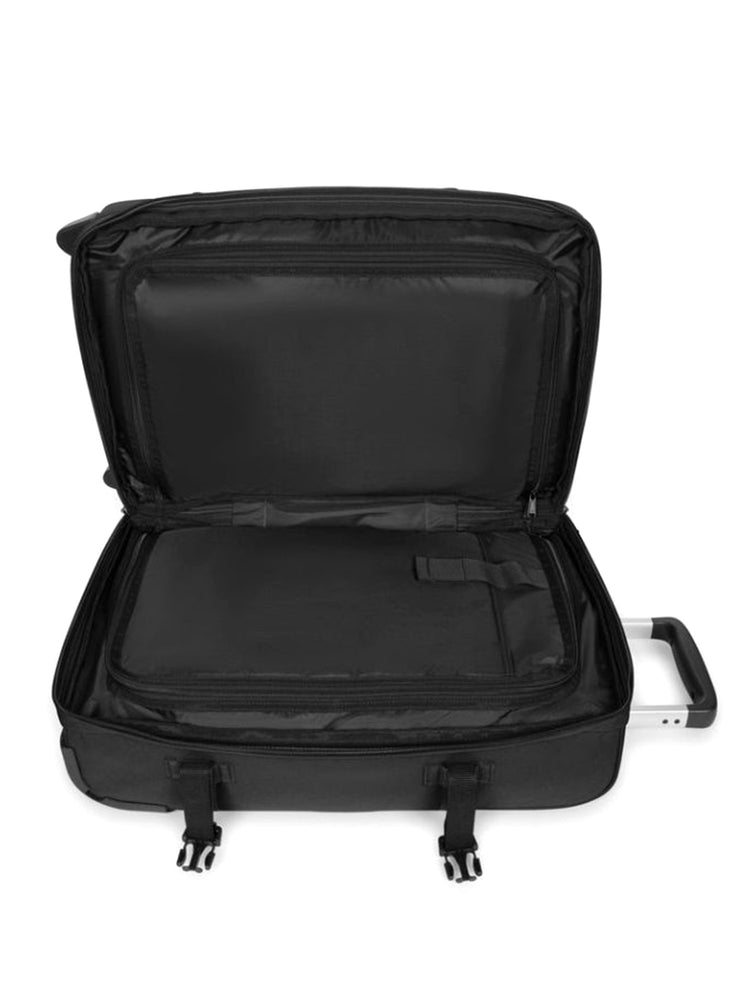 EASTPAK TRANSIT'R PLUS S BLACK - Valigia con Rotelle Nera EK0A5BOD 0081 EASTPAK 