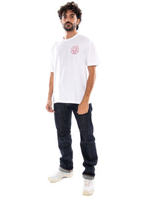 Edwin Music Channel TS White/Red - T-Shirt Uomo Bianca/Rossa I031131 1WZ.67 EDWIN 