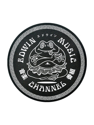 Edwin Music Channel Slipmat Black - Tappetino Nero I032044 89 EDWIN 