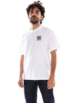 Edwin Sunset on Fuji San TS SS White - Camiseta Hombre Blanca Hombre EDWIN