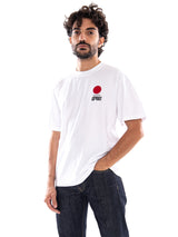 Sun TS SS White - Camiseta Cuello Redondo Hombre Blanca Hombre EDWIN