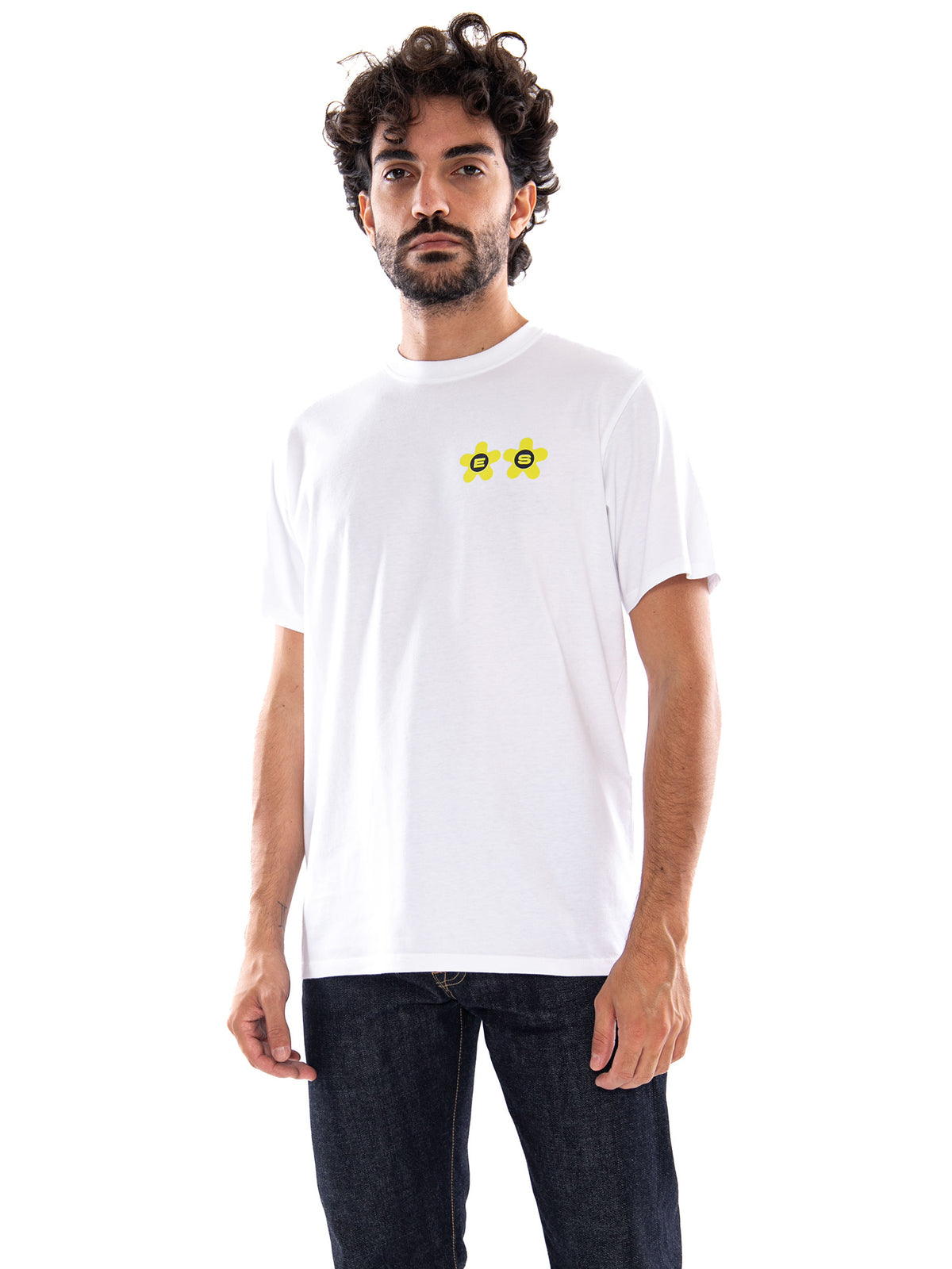 Edwin Sakura TS White - T-Shirt Uomo Bianca I037349 02,67 EDWIN 