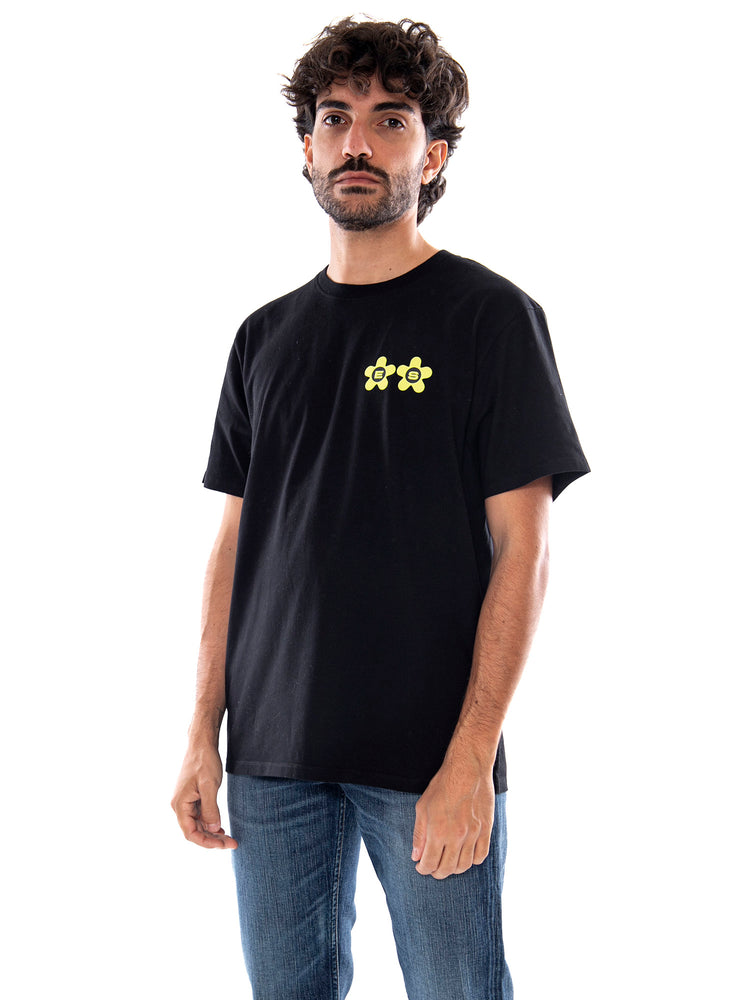 Edwin Sakura TS Black - T-Shirt Uomo Nera I037349 89,67 EDWIN 