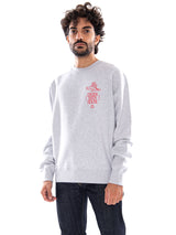 Edwin Ekoda Bath House Sweat Gris Marl - Sudadera Hombre Gris Edwin