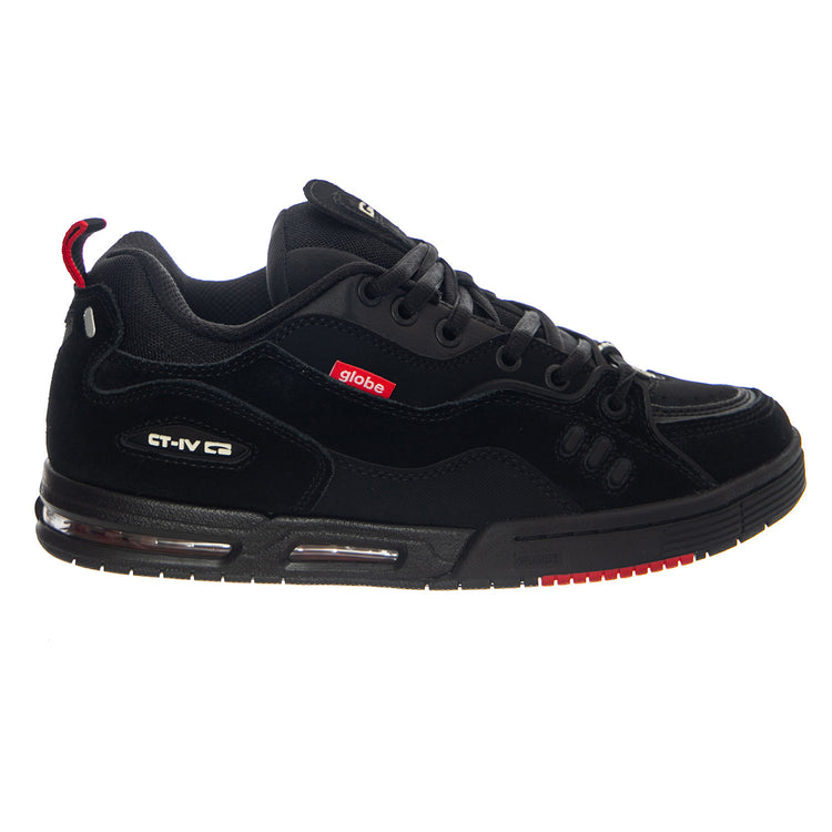 Globe CT-4 Black/Suede - Scarpe Uomo Nere in Pelle Scamosciata GBCT4 10040 GLOBE 
