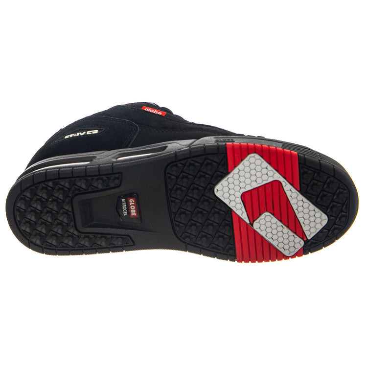 Globe CT-4 Black/Suede - Scarpe Uomo Nere in Pelle Scamosciata GBCT4 10040 GLOBE 