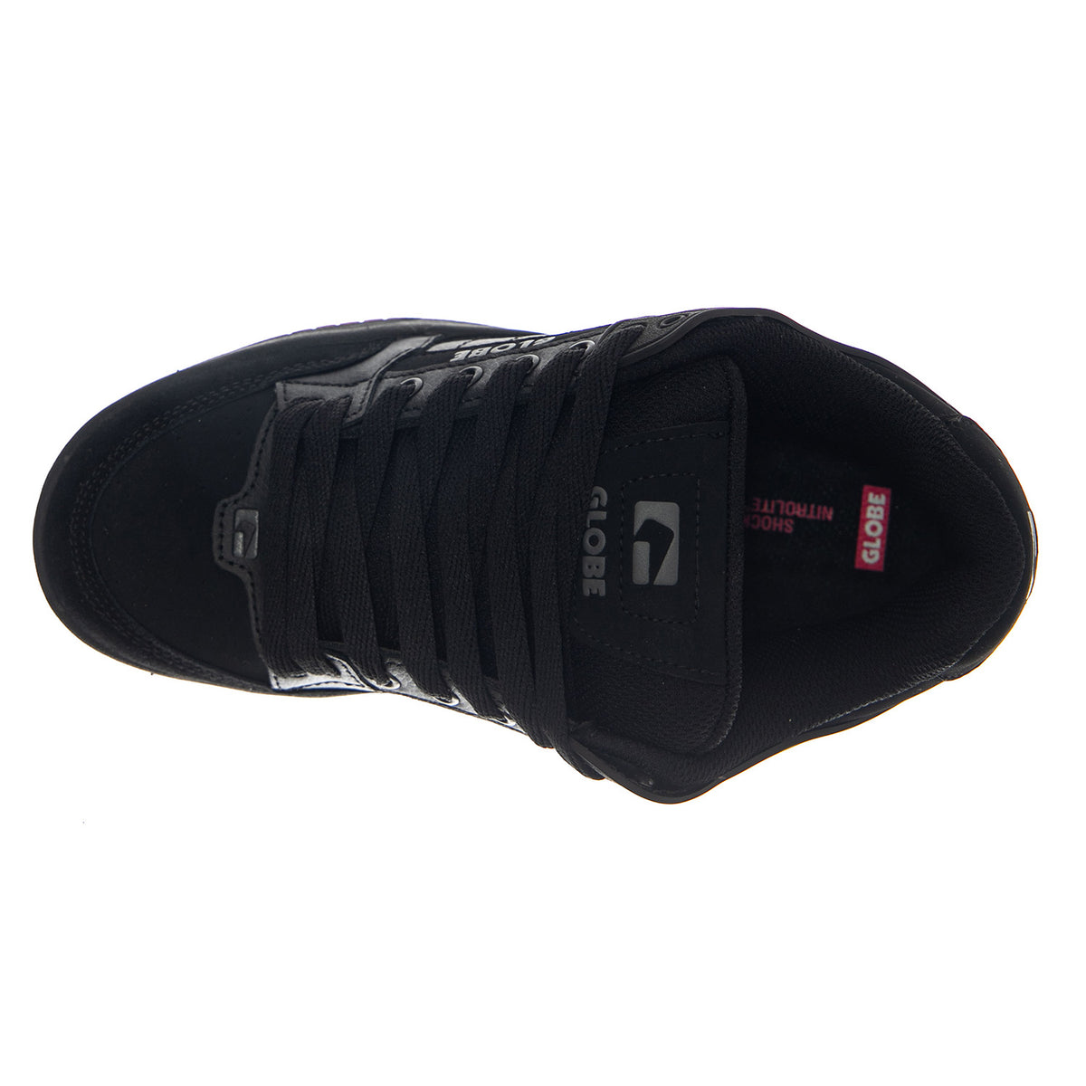 Globe Tilt Black/Black/Pink - Scarpe Uomo Nere con Dettagli Rosa GBTILT 20637 GLOBE 