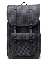Herschel Little America Backpack Grid Black/Black - Mochila Negra ACCESORIOS HERSCHEL