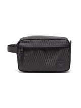 Herschel Chapter Travel Kit Black Diamond/Black - Beauty Case da Viaggio Nero  ACCESSORI HERSCHEL