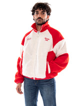 Kaotiko Après Ski Fleece Jacket Ivory Red - Chaqueta de Forro Polar Hombre Marfil y Rojo Hombre KAOTIKO